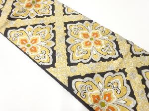 アンティーク　襷に華紋模様織出し袋帯（材料）